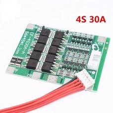 BMS 4S 30A Контроллер заряда разряда Li-ion батарей, балансировка BMS 4S 30A Контроллер заряда разряда Li-ion батарей, балансировка